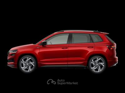 Skoda Karoq 2.0 TDI EVO SCR DSG SportLine Rosso usata San Martino Buon Albergo