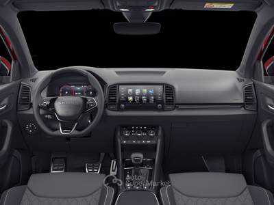 Skoda Karoq 2.0 TDI EVO SCR DSG SportLine Rosso usata San Martino Buon Albergo