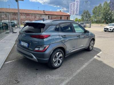 Hyundai Kona HEV 1.6 DCT XLine Grigio usata Alba