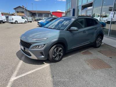 Hyundai Kona HEV 1.6 DCT XLine Grigio usata Alba