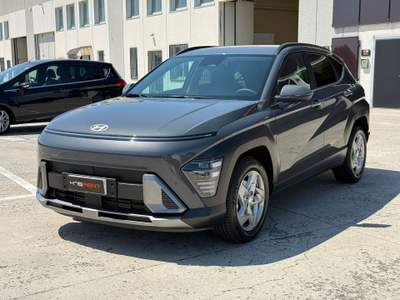 Hyundai Kona HEV 1.6 DCT NLine Pluss - PROMO ALL INCLUSIVE CON VFG Grigio usata Rovato