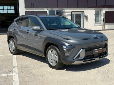 Hyundai Kona HEV 1.6 DCT NLine Pluss - PROMO ALL INCLUSIVE CON VFG Grigio usata Rovato