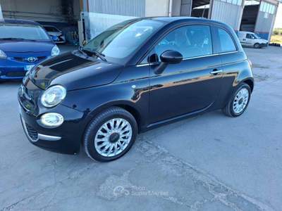Fiat 500 BENZINA LOUNGE - 2016 Nero usata ANDRIA