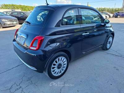 Fiat 500 BENZINA LOUNGE - 2016 Nero usata ANDRIA
