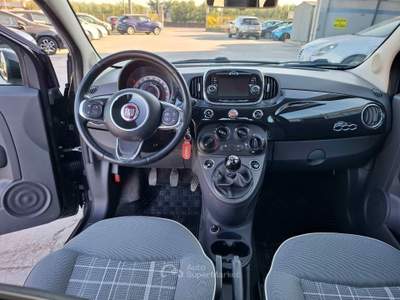 Fiat 500 BENZINA LOUNGE - 2016 Nero usata ANDRIA