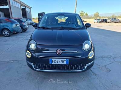 Fiat 500 BENZINA LOUNGE - 2016 Nero usata ANDRIA