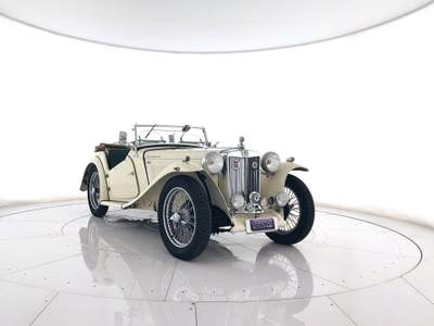 MG TC Mg  spider asi+pelle verde+cond.ottime Bianco usata Ghedi