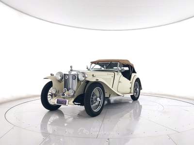 MG TC Mg  spider asi+pelle verde+cond.ottime Bianco usata Ghedi