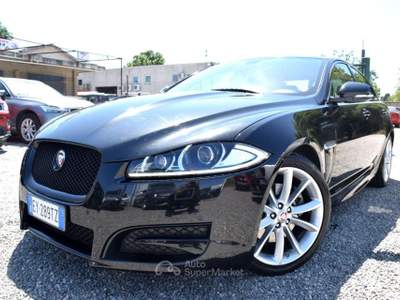 Jaguar XF JAGUAR XF BERLINA 2.2D 163CV AUTOM. R-SPORT FULL - TETTO - PELLE - NAVI - SENSORI - CAM - CRUISE - BT - IVA DETRAIBILE Nero usata Montalto di Castro