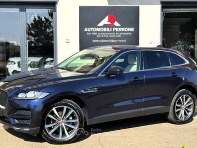 Jaguar F-Pace 2.0 D 180cv AWD Prestige - Motore nuovo Blu/Azzurro usata Castellaneta