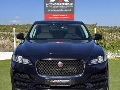 Jaguar F-Pace 2.0 D 180cv AWD Prestige - Motore nuovo Blu/Azzurro usata Castellaneta