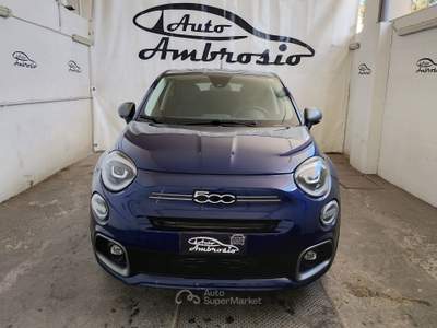 Fiat 500X 500X 1.3 mjet Sport 95cv TUA DA 209,00 EURO AL MESE Blu/Azzurro usata San Giuseppe Vesuviano