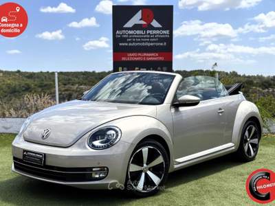 Volkswagen Maggiolino Cabrio 2.0 TDI DSG Sport Exclusive - UNICA Oro usata Castellaneta