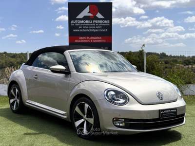 Volkswagen Maggiolino Cabrio 2.0 TDI DSG Sport Exclusive - UNICA Oro usata Castellaneta