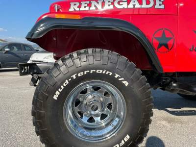 Jeep CJ-5 8V Big Block RESTAURO PROF. TUTTO OMOLOGATO!!! Rosso usata Massarosa