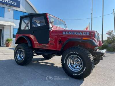 Jeep CJ-5 8V Big Block RESTAURO PROF. TUTTO OMOLOGATO!!! Rosso usata Massarosa
