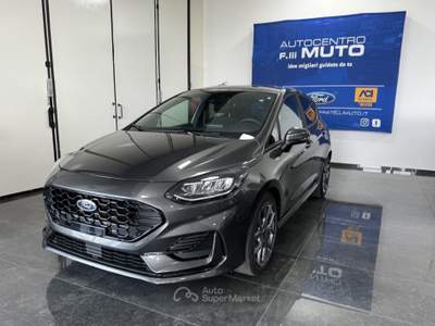 Ford Fiesta 1.0 Ecoboost Hybrid 125 CV 5 porte ST-Line Grigio usata Medesano