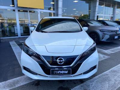 Nissan Leaf e+ Acenta 62KW Bianco usata San Martino Siccomario