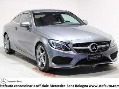 Mercedes-Benz Classe C d auto Coupé Premium COMAND Grigio usata Bologna