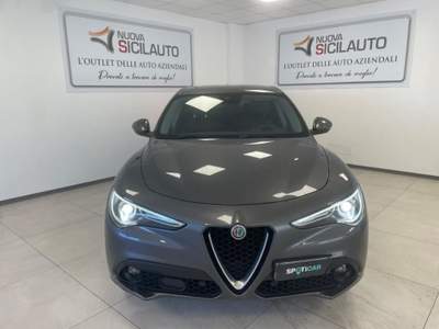 Alfa Romeo Stelvio 2.2 Turbodiesel 210 CV AT8 Q4 Executive Grigio usata Palermo