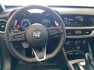 Alfa Romeo Stelvio 2.2d 160cv Sprint LED+Navi+Palette al Vol.+Camera Nero usata Torino
