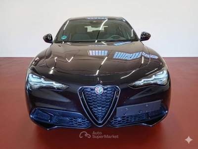 Alfa Romeo Stelvio 2.2d 160cv Sprint LED+Navi+Palette al Vol.+Camera Nero usata Torino