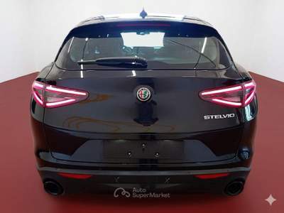 Alfa Romeo Stelvio 2.2d 160cv Sprint LED+Navi+Palette al Vol.+Camera Nero usata Torino