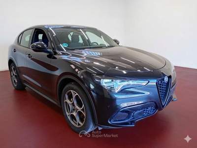 Alfa Romeo Stelvio 2.2d 160cv Sprint LED+Navi+Palette al Vol.+Camera Nero usata Torino