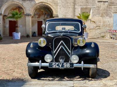 Citroen Traction Avant 11 BL  (Totalmente restaurata) Nero usata Castellaneta