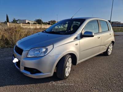 Chevrolet Aveo 5 porte LS GPL Eco Logic Argento usata Gravina in Puglia