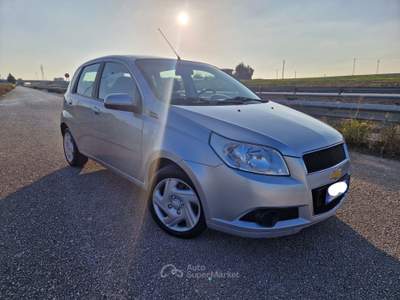 Chevrolet Aveo 5 porte LS GPL Eco Logic Argento usata Gravina in Puglia