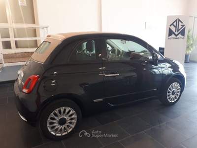 Fiat 500 Cabrio 1.0 Hybrid Lounge - 2900KM!!!! - Navig Nero usata Cursi