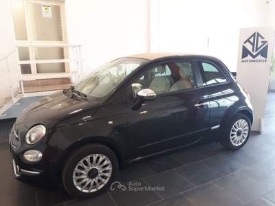 Fiat 500 Cabrio 1.0 Hybrid Lounge - 2900KM!!!! - Navig Nero usata Cursi