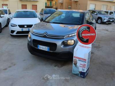 Citroen C3 PureTech 83 S&S Feel Grigio usata Trapani