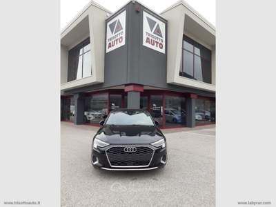 Audi A3 A3 SPORTBACK 35 TFSI 150CV S tronic Business Advanc. Nero usata Scurelle