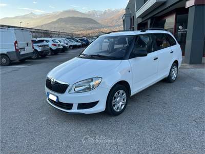 Skoda Fabia Fabia 1.6 TDI CR 75 CV Wagon Active Bianco usata Scurelle