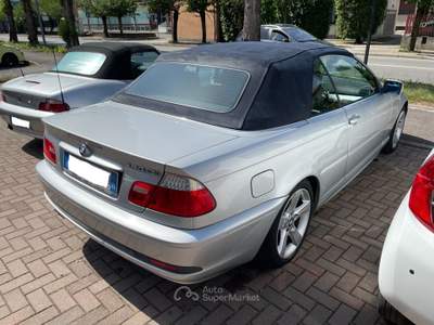 BMW Serie 3 320Ci 320 320Ci (2.2) cat Cabrio Argento usata Seregno