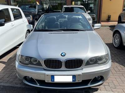 BMW Serie 3 320Ci 320 320Ci (2.2) cat Cabrio Argento usata Seregno