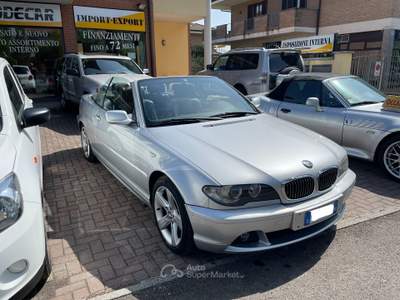 BMW Serie 3 320Ci 320 320Ci (2.2) cat Cabrio Argento usata Seregno