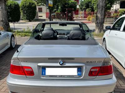 BMW Serie 3 320Ci 320 320Ci (2.2) cat Cabrio Argento usata Seregno