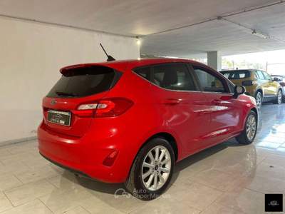 Ford Fiesta 1.5 EcoBlue 5p. Titanium NEOPATENTATI Rosso usata San Giuseppe Vesuviano