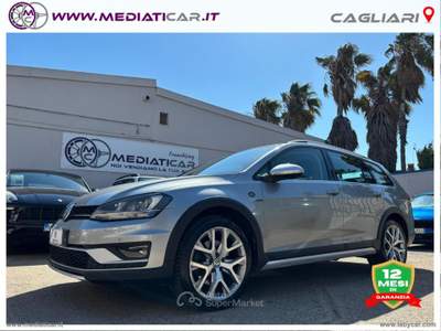 Volkswagen Golf Golf Var. Alltr.2.0 TDI 184 4MOT DSG BMT Grigio usata Cagliari