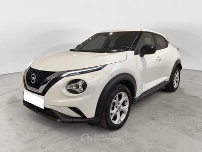 Nissan Juke 1.0 DIG-T 114cv DCT N-Connecta Bianco usata Mappano