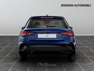 Audi A3 sportback 1.5 tfsi mhev 48v 150cv s line edition Blu/Azzurro usata Cremona