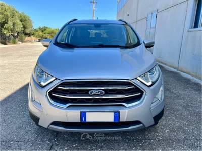 Ford EcoSport Ecoblue 125 CV Start&Stop AWD Titanium Argento usata Monopoli