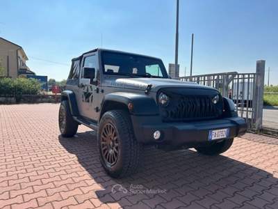 Jeep Wrangler 2.8 CRD DPF 3p Sahara Auto Grigio usata Cassano d'Adda