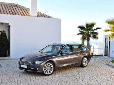 BMW Serie 3 316d d Touring Business aut. Bianco usata ALTAVILLA MILICIA