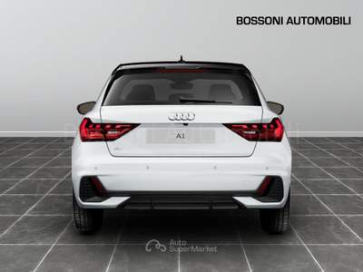 Audi A1 sportback 30 1.0 tfsi 116cv identity black s tronic Bianco usata Cremona