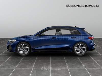 Audi A3 sportback 1.5 tfsi mhev 48v 150cv s line edition Blu/Azzurro usata Cremona