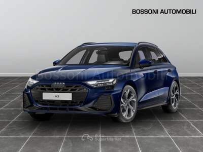 Audi A3 sportback 1.5 tfsi mhev 48v 150cv s line edition Blu/Azzurro usata Cremona